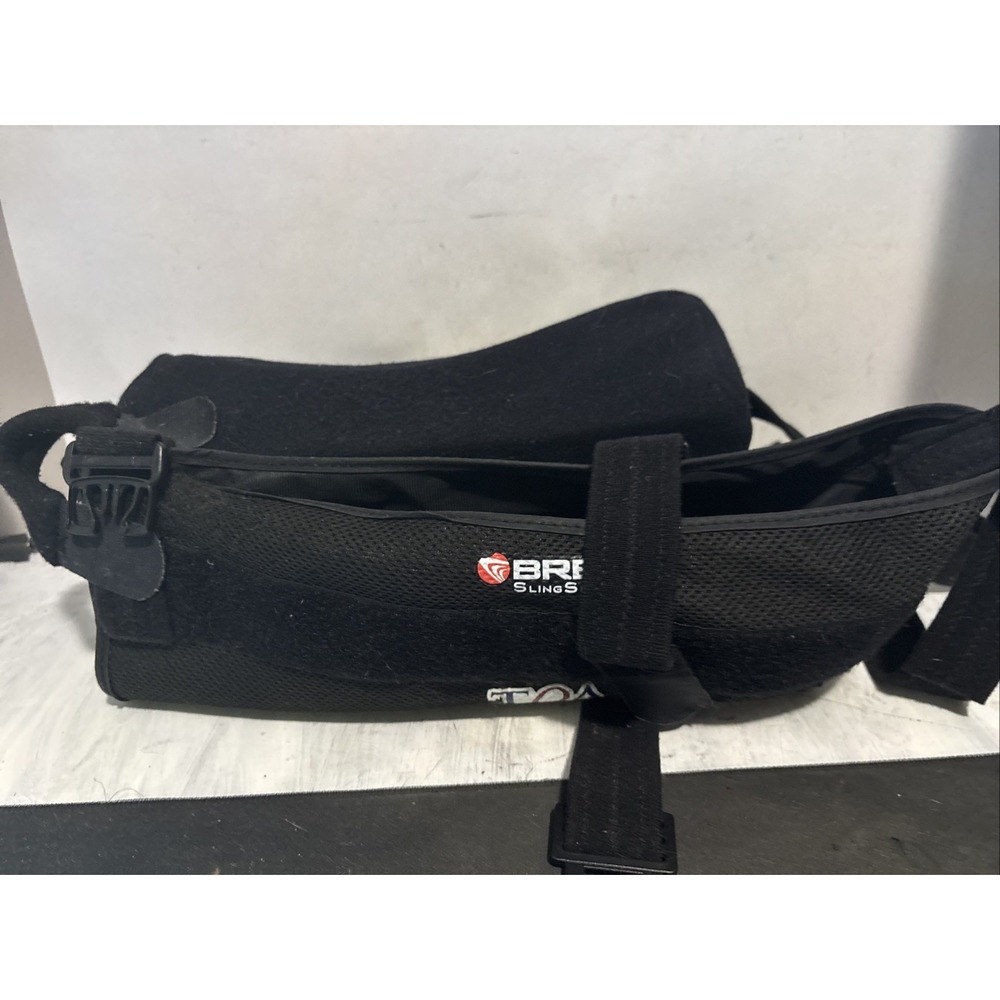 Breg Shoulder Slingshot 2 Abduction Pillow Sling Black Large Unisex Brace